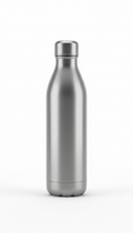 Brushed Steel Water Bottle