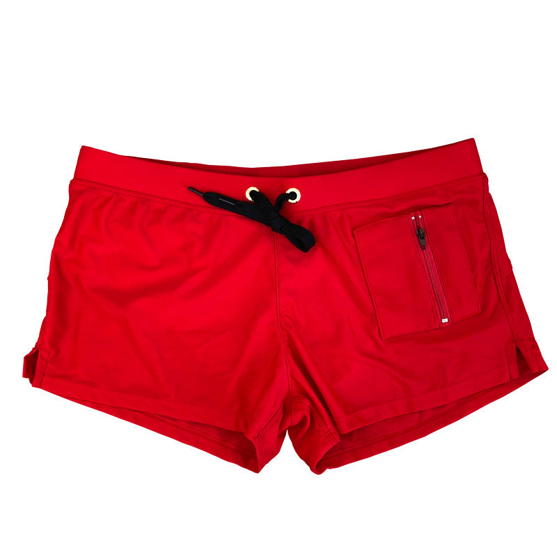 Men's Quick-Dry Swim Trunks with Side Pockets